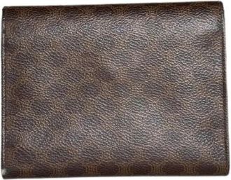 Celine Pre-owned Vintage Chestnut Wallet - Dames - Vintage Accessoires - Bruin - ONE Size - Leer - Vintage