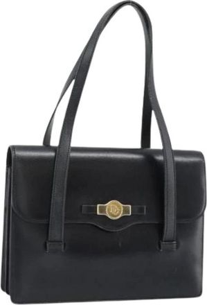Dior Pre-owned Vintage Hand Bag - Dames - Vintage Handtas - Zwart - ONE Size - Leer - Vintage