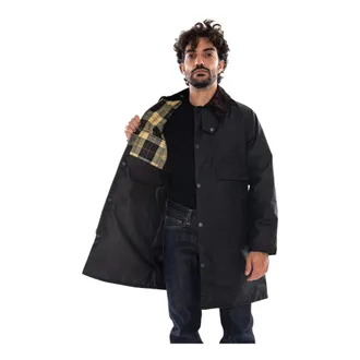 Barbour Giacca Cerata Long Spey - - Jackets - Uomo - Verde - 3XS