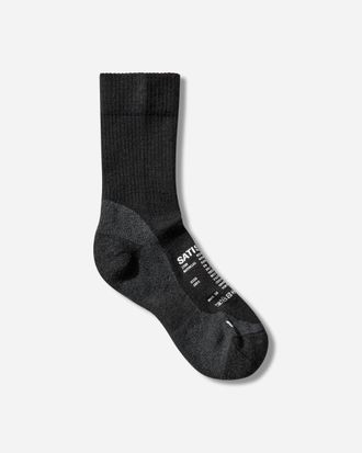 SATISFY Merino Nylon Tube Socks Black