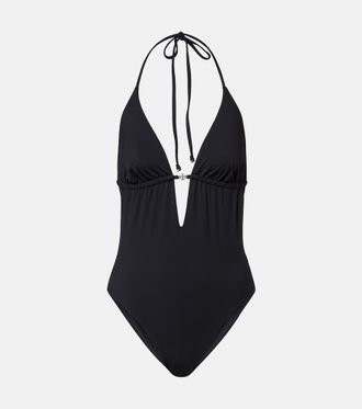 Tory Burch Ba&ntilde;ador con espalda abierta