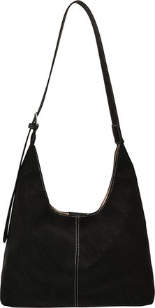 Generic Cymwer Women PU Leather Shoulder Bag Large Underarm Bag Hobo Bags for Travel (Black)