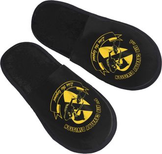 Generic Camping Slippers 1St Cavalry Division - Live The Legend Cozy Cotton Slippers Unisex Cotton Slipper For Home Room Bedroom L