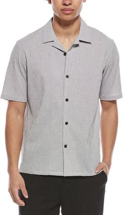 Theory Daze Micro Seersucker Shirt