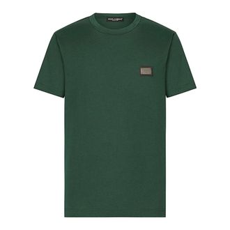 Dolce & Gabbana T-shirt - male - Dolce & Gabbana - T-Shirts - Green - S - Tops