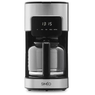 Sim&eacute;o Caffettiera a goccia programmabile da 15 tazze da 1000 W - cfp210 - simeo