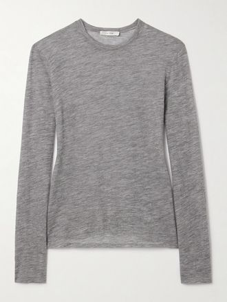 The Row Maglia In Cashmere Iverness - Grigio