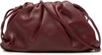 Bottega Veneta Borsa a tracolla The Mini Pouch in pelle di vitello 2012-2025 - Rosso