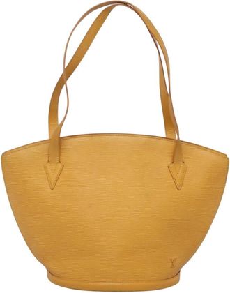 Louis Vuitton Saint Jacques Epi Leather Yellow Leather Handbag (Pre-Owned)