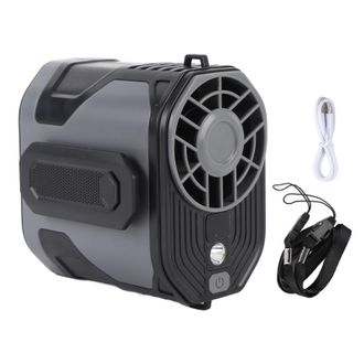 OEM Ventilador Port&aacute;til De Cintura De 8000 Mah Con 100 Niveles De Ajuste Continuo, Conexi&oacute;n Usb, Clip Para El Cuello Y La Cintura, Ideal Para Actividades 