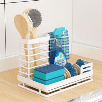 OEM Fregadero De Acero Inoxidable Con Escurridor Extra&iacute;ble Para Cocina Y Ba&ntilde;o - Dise&ntilde;o Moderno - Blanco