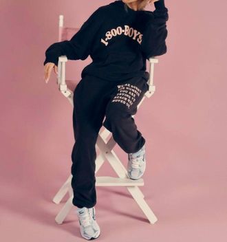 Boys Lie Mac Slim Pants In Black