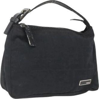 Fendi Pre-owned Zucca Canvas Mini Handtas - Dames - Vintage Mini Tas - Zwart - ONE Size - Vintage