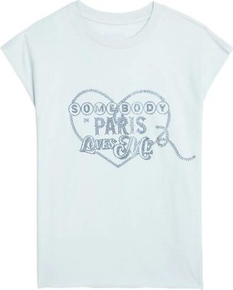 Zadig&Voltaire T-shirt Cloe - Blu