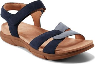 Easy Spirit Marian Ankle Strap Sandal in Dark Blue at Nordstrom, Size 8.5