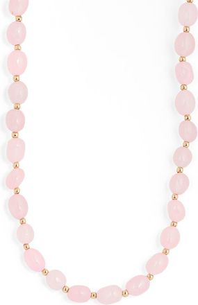 Natasha Beaded Necklace in Pink at Nordstrom Rack