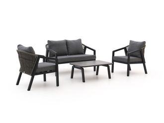 Forza Furniture Forza Iseo stoel-bank loungeset 4-delig