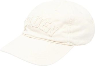 Golden Goose Journey Baseball Cap - Heren - Petten - Beige - ONE Size - Katoen - Accessoires