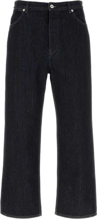 Jil Sander Dark Blue Straight Jeans