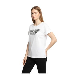 Emporio Armani Dames, Tops, Wit, Maat: XS Katoen