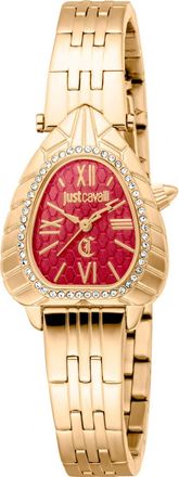Just Cavalli Womens JC1L366M0065 Ladies Animalier Perla Watch - Gold - One Size