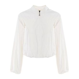 Nenette Bomber Jackets, female, Beige, Size: M Bomber Jacket