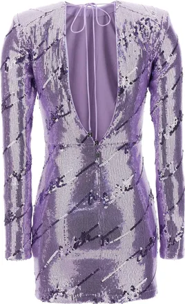 Rotate Sequin Dress - Purple