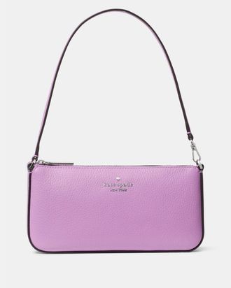 Kate Spade New York Womens Gemini Convertible Wristlet - Pink Leather - One Size