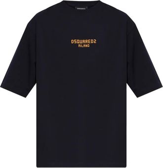 Dsquared2 T-shirt con logo - Blu
