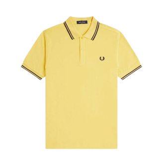 Fred Perry Polo Shirts, male, Yellow, Size: XL M3600 Polo