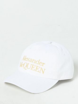 Alexander McQueen Hat MCQUEEN Men color White