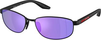 Prada PS B53S 1BO60Z Mens Sunglasses Black Size 58