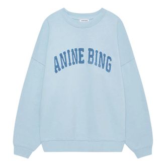 Anine Bing Sweatshirts, male, Blue, Size: XS Miles Sweatshirt