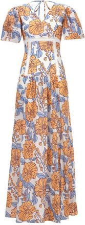 Le Twins Multicolor Rosellina long dress