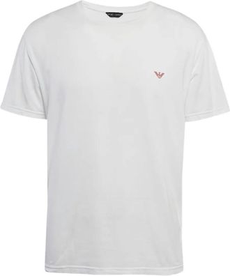 Emporio Armani T-shirt 2023 in jersey di cotone - Bianco