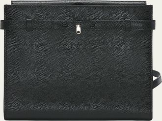 Valextra B-Tracollina Leather Shoulder Bag