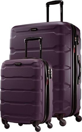 Samsonite Omni PC 2-Piece Set (20/28) Hardside Expandable Luggage with Spinner Wheels in Purple at Nordstrom