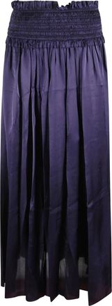 Zimmermann Skirts Blue - Dames - Maxi Rokken - Blauw - M - Rokken