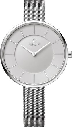 Obaku Womens Sand White Dial Watch