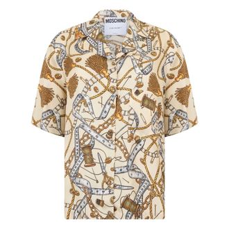 Moschino Short-sleeve Shirt - female - Moschino - Short Sleeve Shirts - Multicolor - XS - Shirts
