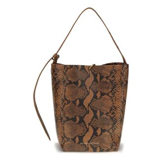 Benedetta Bruzziches Medium Doudou Tout Le Jour Bucket Bag - Dames - Tassen - Bruin - Maat: ONE Size Leer