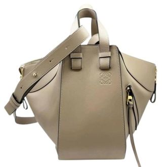 Loewe Pre-owned Handbags, female, Gray, Size: ONE SIZE Pre-owned Hammock Handbag