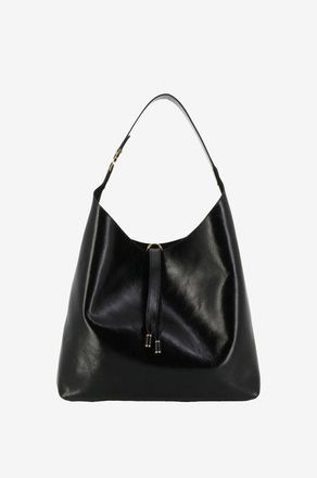 Chlo&eacute; Hobo-Tasche aus gl&auml;nzendem Leder Marcie