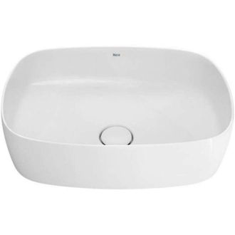 Roca Roca - Lavabo De Sobre Encimera De Fineceramic 500 Mm Soft Inspira Color: Blanco