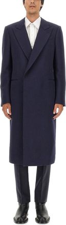 Alexander McQueen Double-Breasted Coat-Uomo