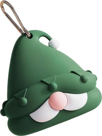 Generic Dog Poop Bags Holder - Portable Waste Bag Dispenser, Lightweight Gnome Shape Carrier Tools | Clip On, Durable, Leakproof, Easy Refill For Pet Friends 