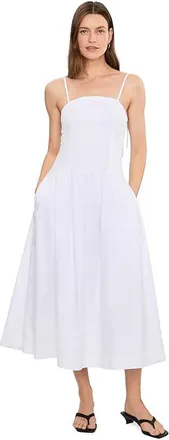 Joe's The Mara Maxi Dress Womens Dress White : MD, Cotton