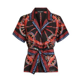 Dolce & Gabbana Dames, Blouses & Shirts, Veelkleurig, Maat: M