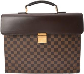 Louis Vuitton Brown Damier Canvas Briefcase (Pre-Owned)
