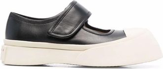 Marni Womens Pablo Mary Jane Leather Sneakers - Black - Size EU 40